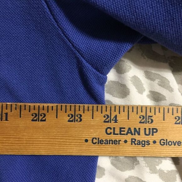 Walt Disney World Mickey Mouse Blue Golf Polo Cotton Large - Picture 5 of 5